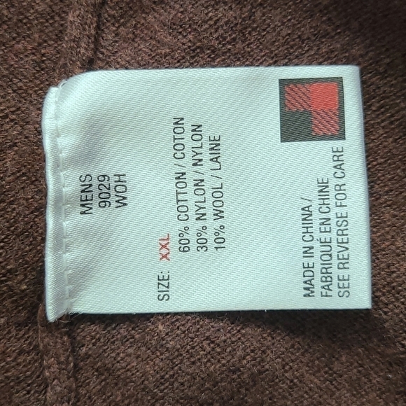 Woolrich brown quarter-Zip pullover sweater - Picture 6 of 7